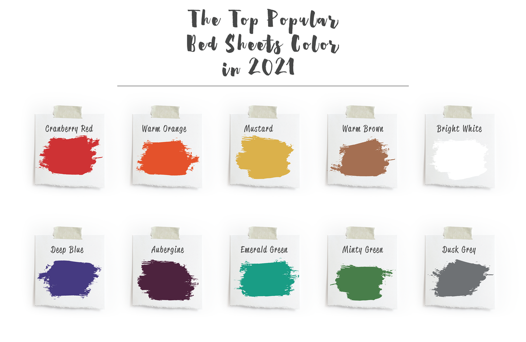 The Top Popular Bed Sheets Color in 2021 – endlessbay