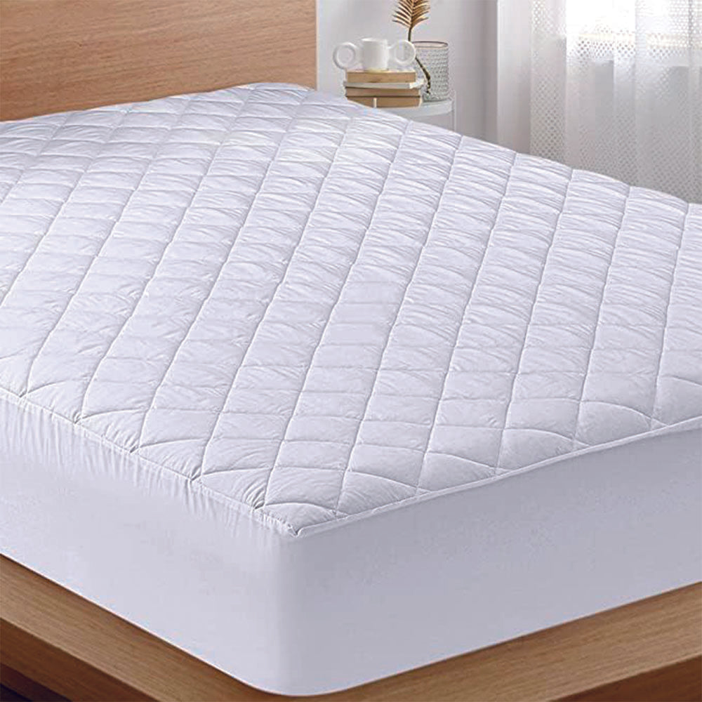 endlessbay Torrey Pines Quilted Waterproof Mattress Protector White