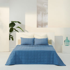 endlessbay Washed Microfiber Comfort Quilt Set ,Lightweight Soft Bedspread Coverlet