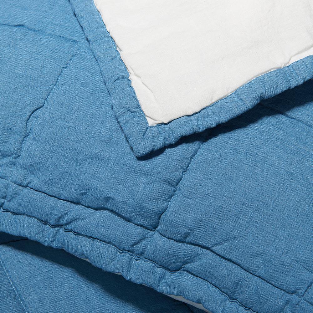 Organic Linen Quilted Shams - endlessbay