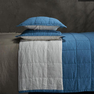 Organic Linen Quilted Shams - endlessbay